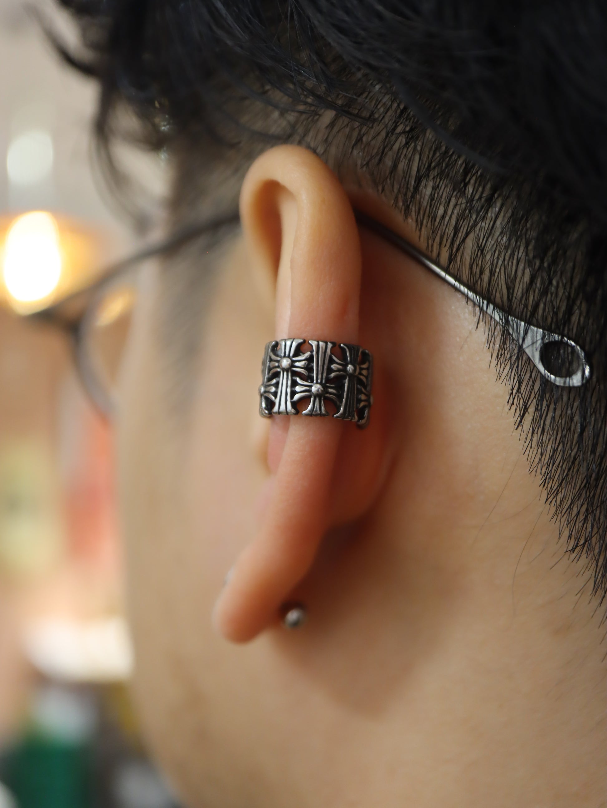 Vesper Cross Band Unisex Earcuff