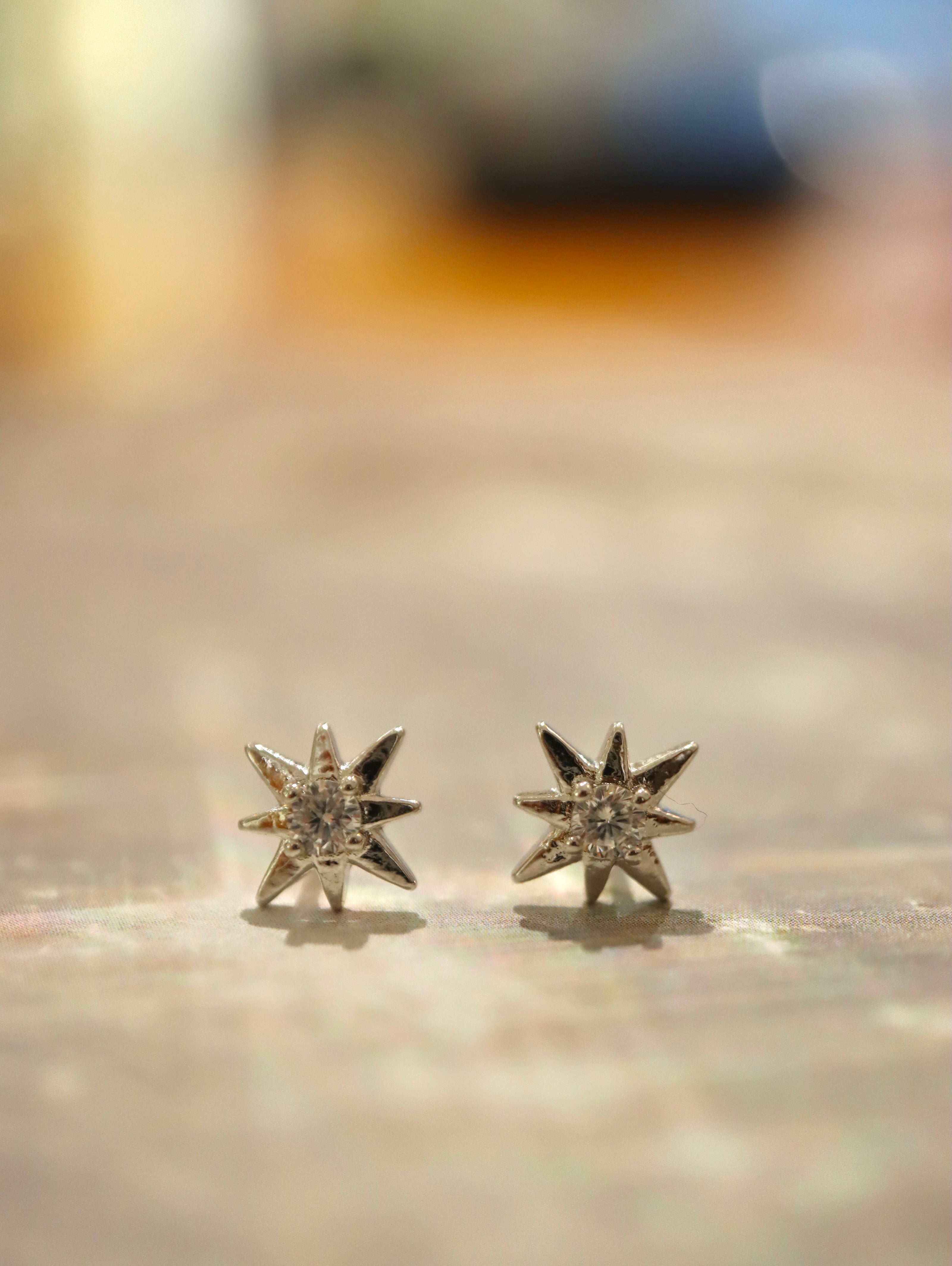 Stella Stud 925 Silver Earrings