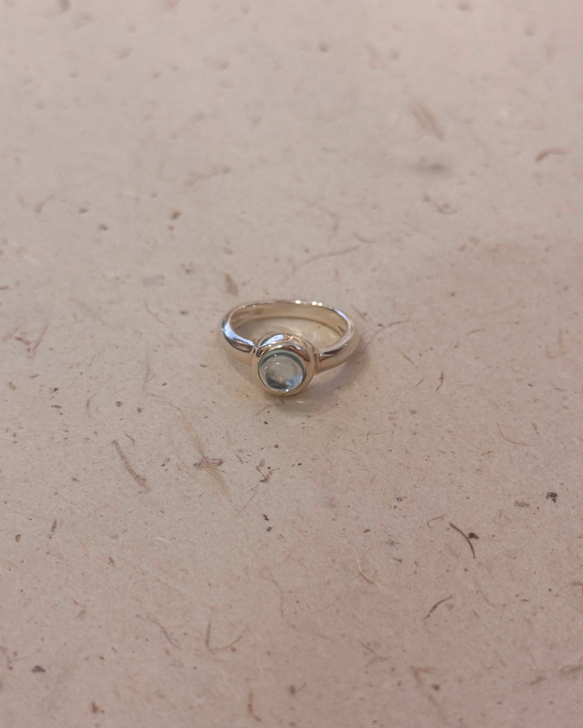 Blue Topaz 925 Silver Ring