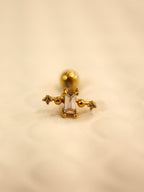 Orb cz Surgical Steel Stud Piercing (1pc)