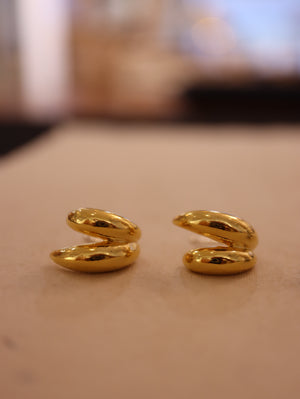 Double Arc Earrings
