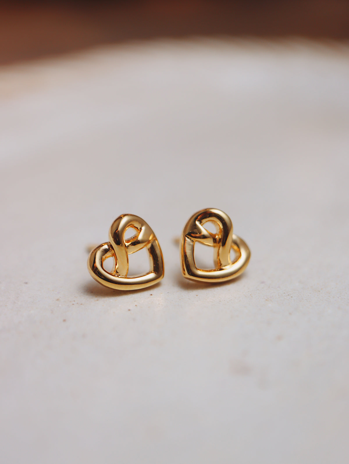 Knot love silver925 earrings