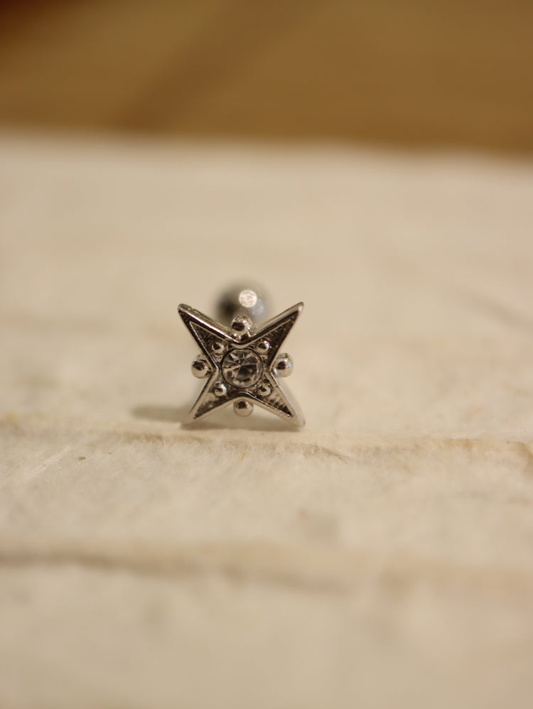 Polaris Stud Surgical Steel Piercing Earring (1pc)
