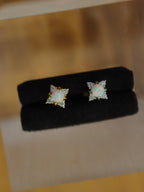 Ether Opal stud surgical steel earring