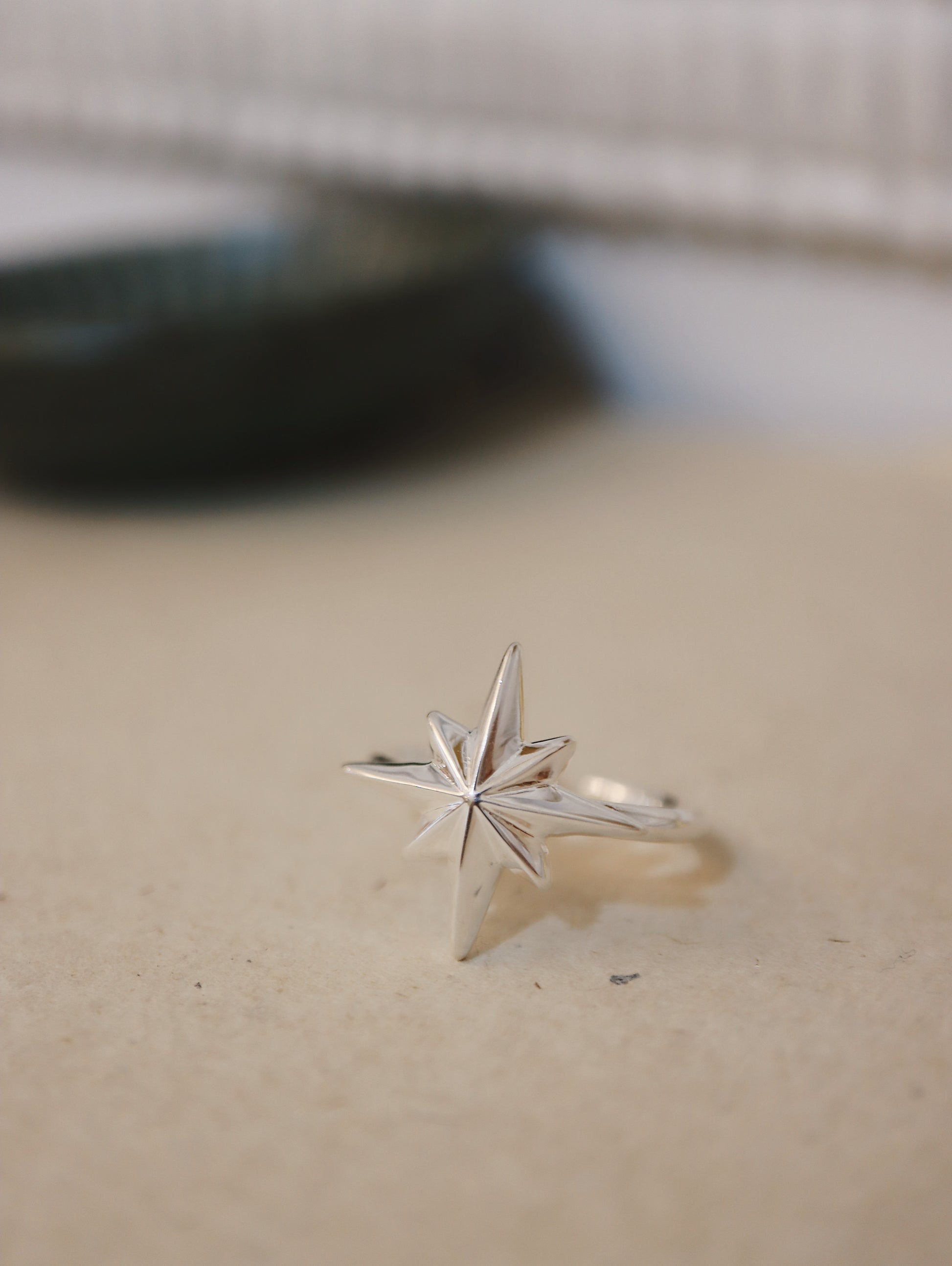 Sparkle ❇️ 925 silver open size ring