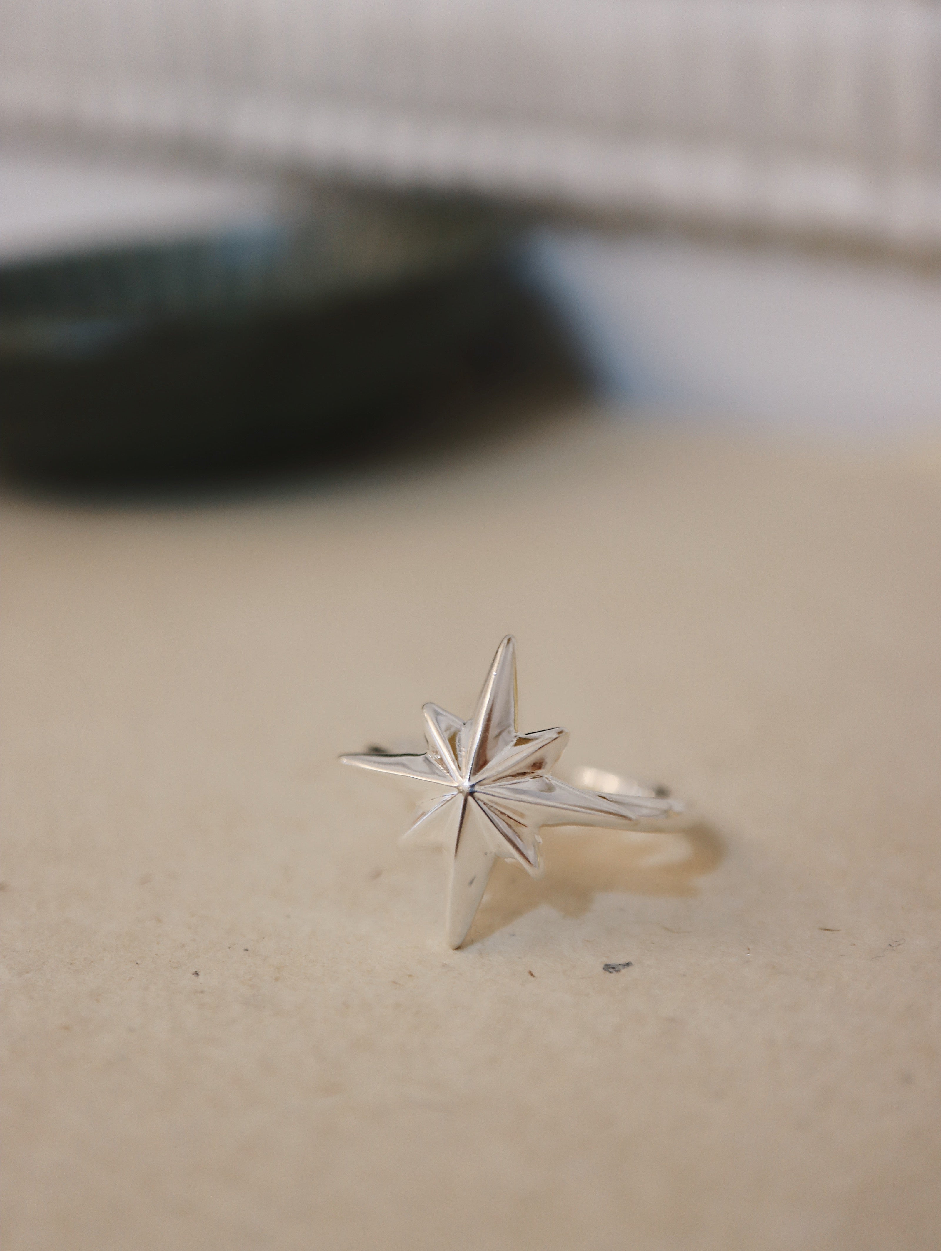 Sparkle ❇️ 925 silver open size ring