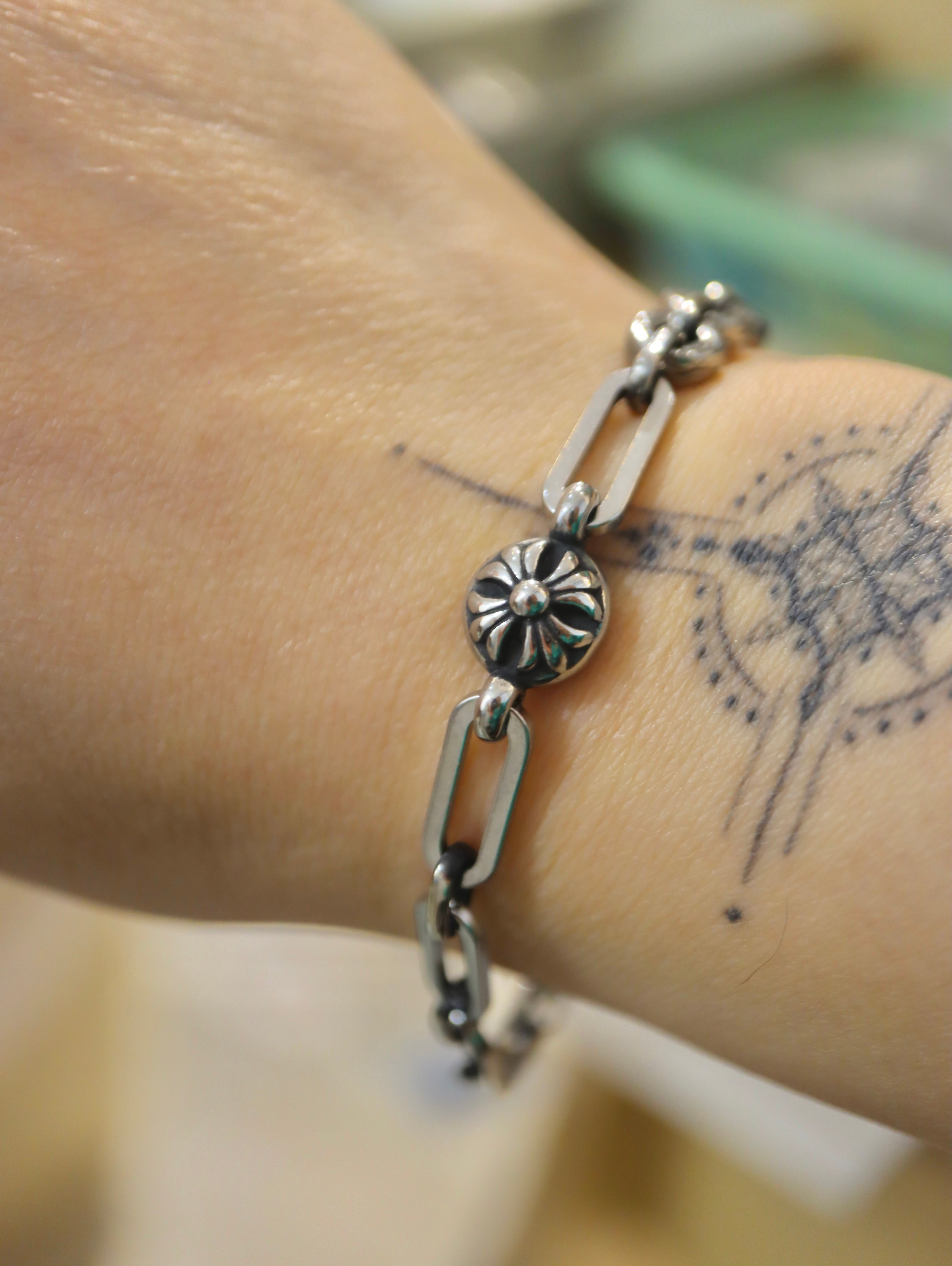 The Gothic Orb Chain Bracelet