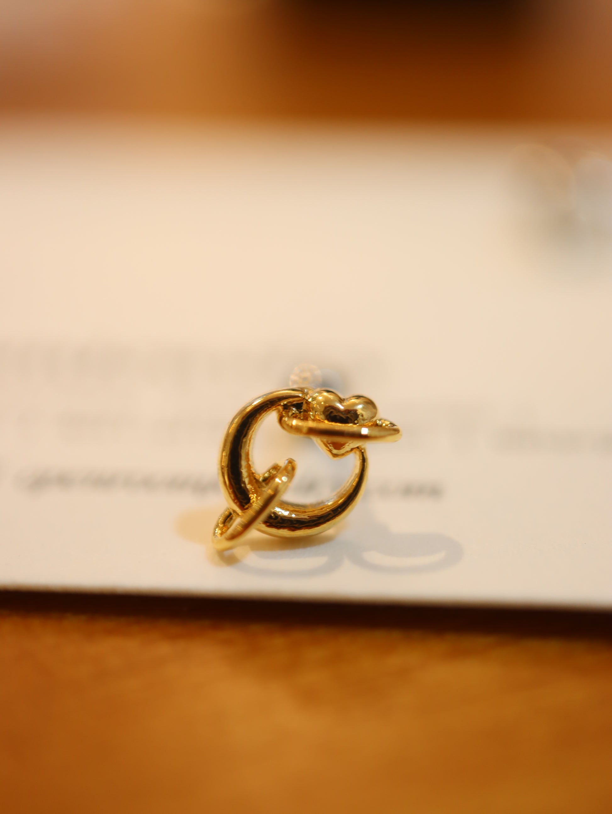 Heart planet surgical steel 316L piercing (1pc)