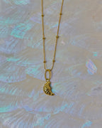 🥐 croissant 925 silver necklace