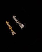 Seraphina Dangle Stud Cz Surgical Steel Earring Piercing (1pc)