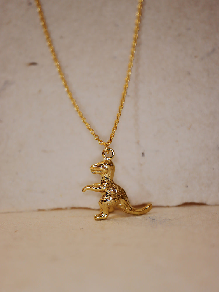 🦖 Brass Necklace