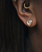 Eterna Heart Shape Silver925 earrings
