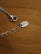 Luna bean stainless steel bracelet