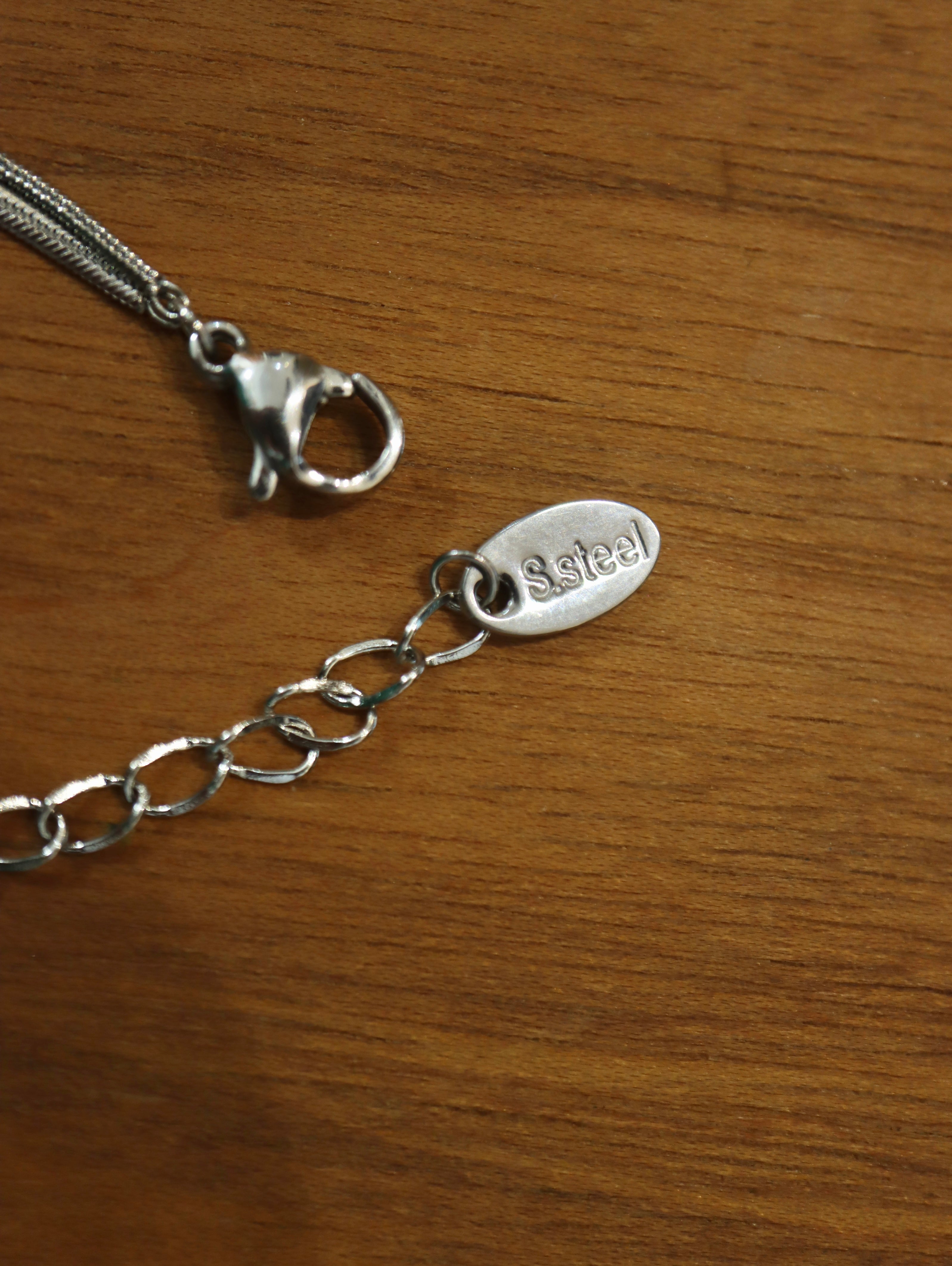 Luna bean stainless steel bracelet