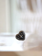 Heart stud surgical steel piercing (1pc)