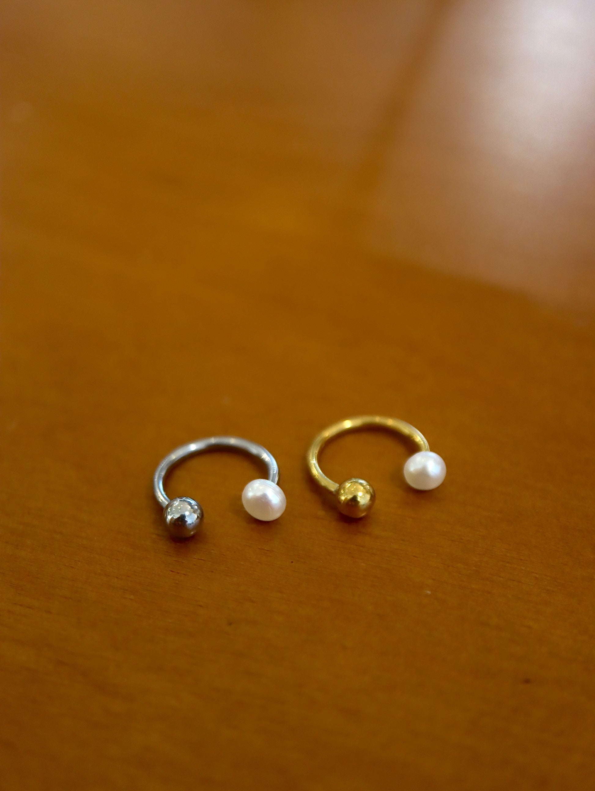 Pearl two way piercing (1pc)