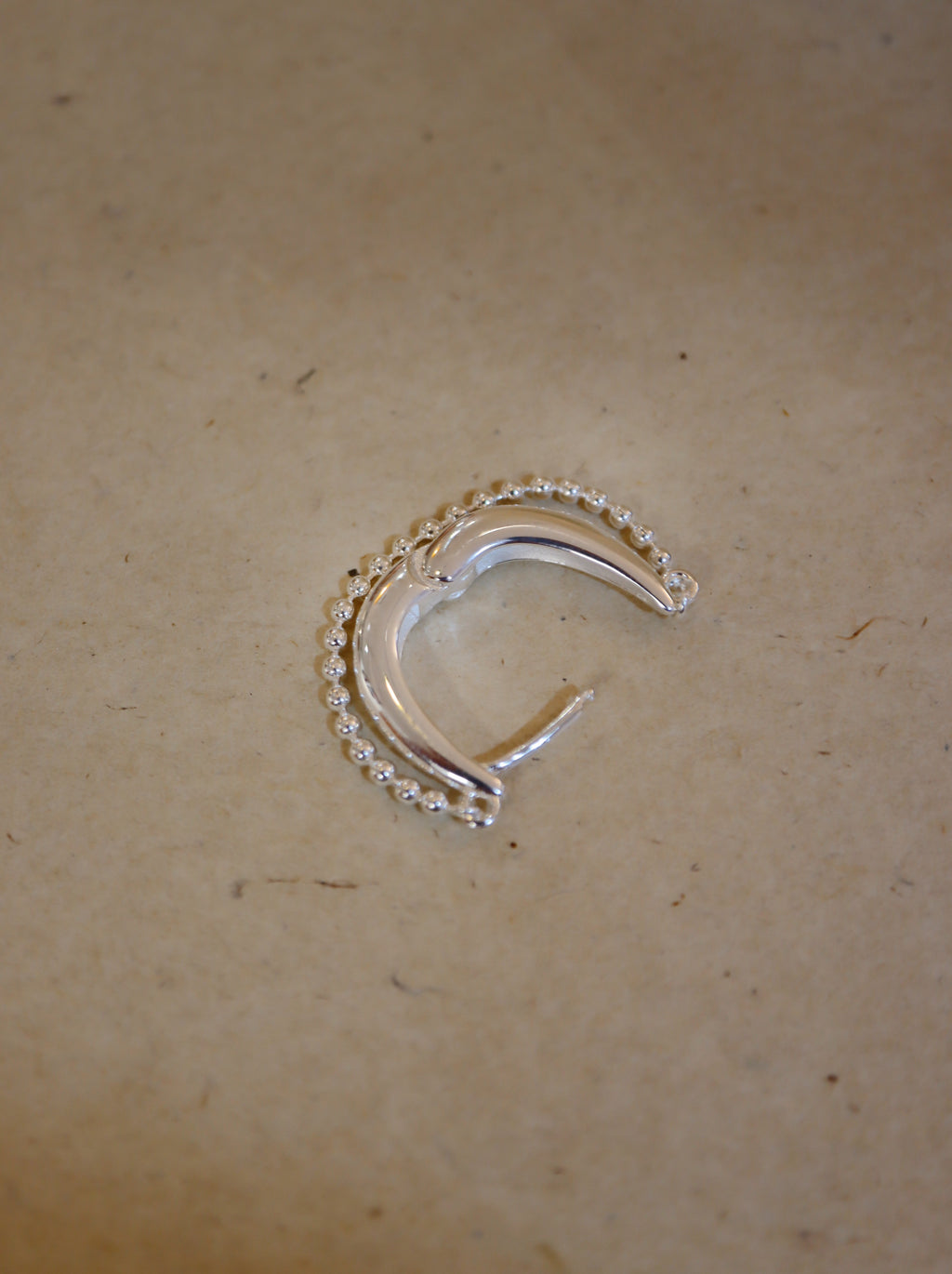 925 silver Aether Hoop Bead Earrings