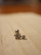 Stella Dangle CZ Stud Earring Piercing (1pc)