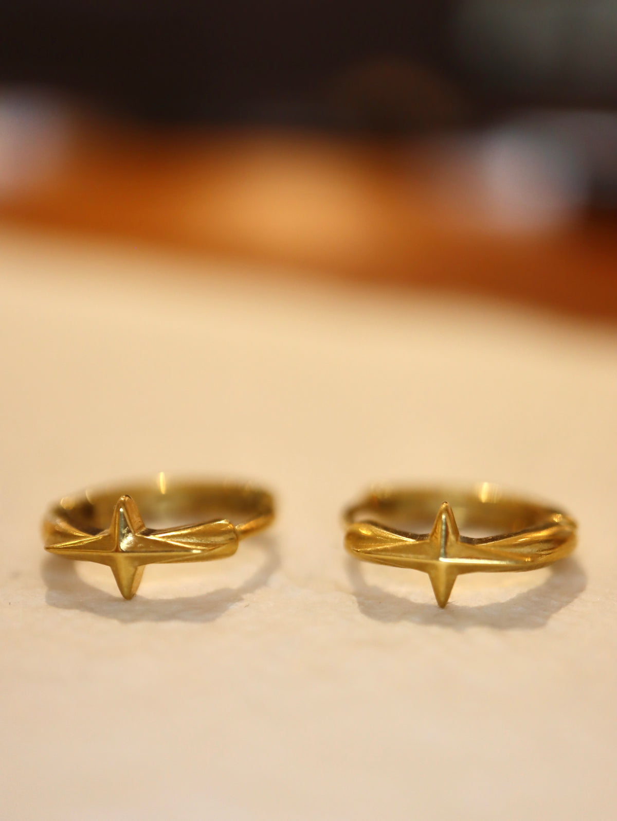 Cross Hinged Hoop Stainless Steel Earrings