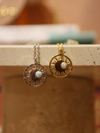 Celestial Eclipse Pendant Necklace