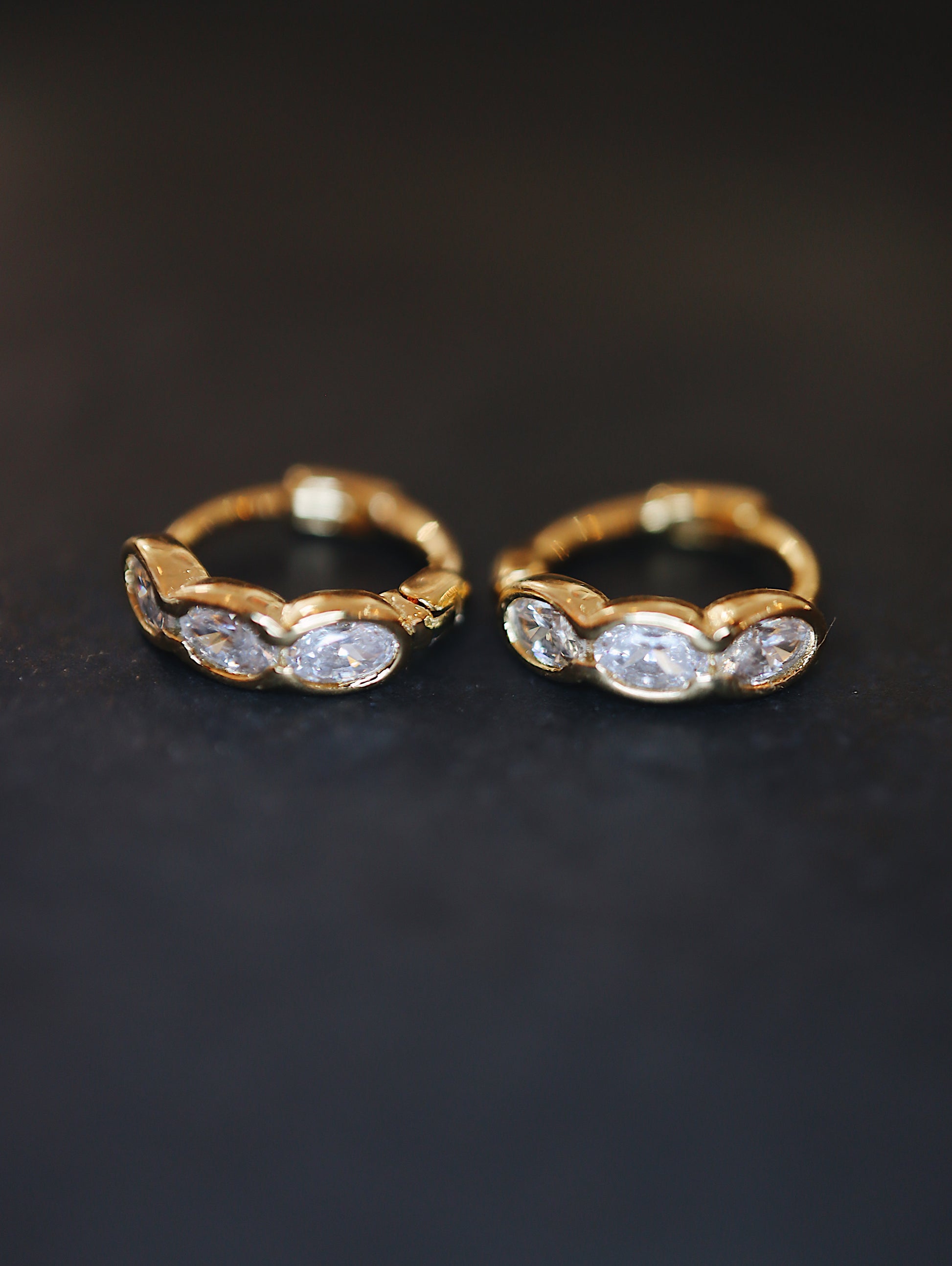 Lumina Trio Silver925 earrings