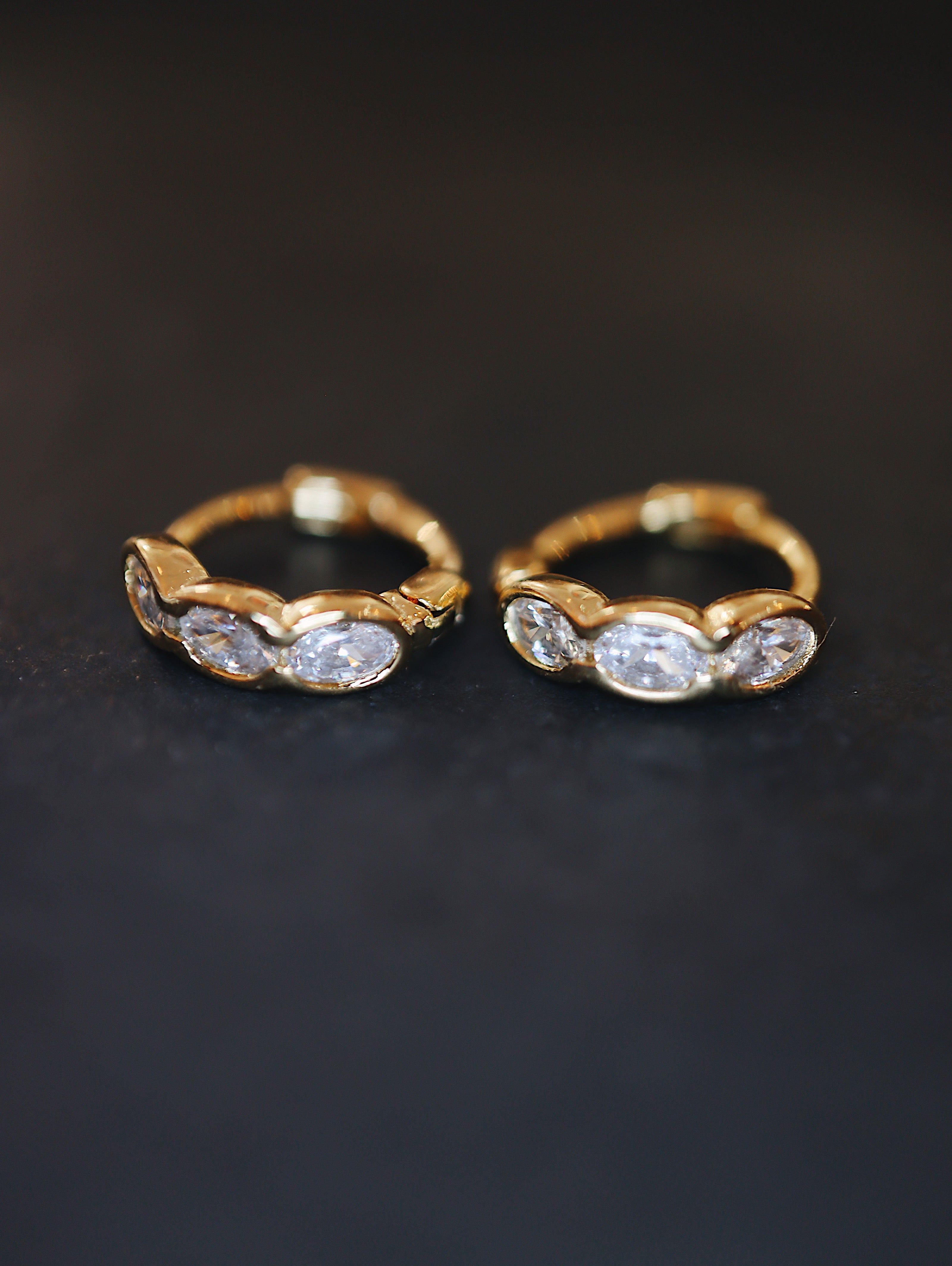 Lumina Trio Silver925 earrings