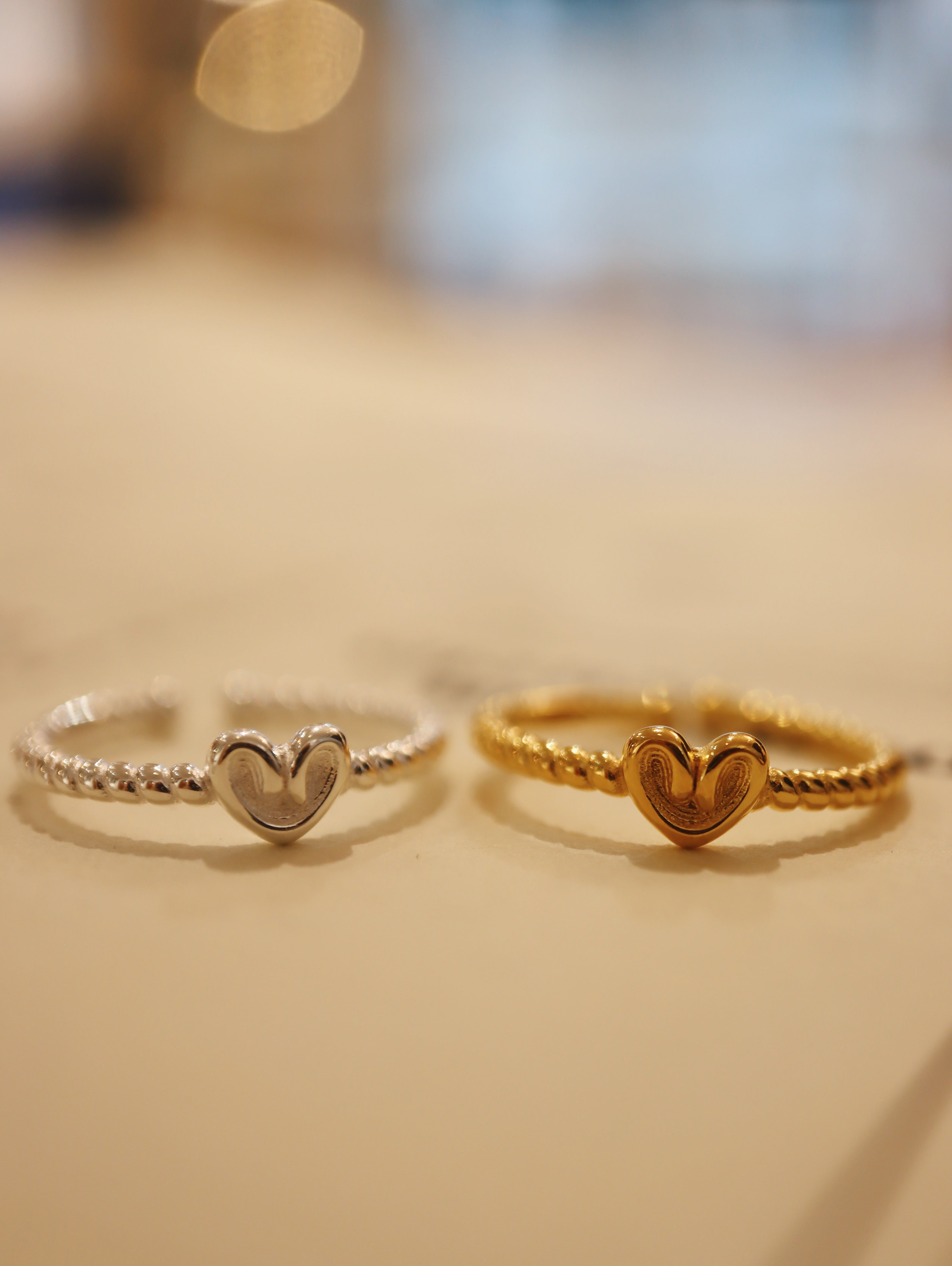 Croissant / Palmier silver 925 ring