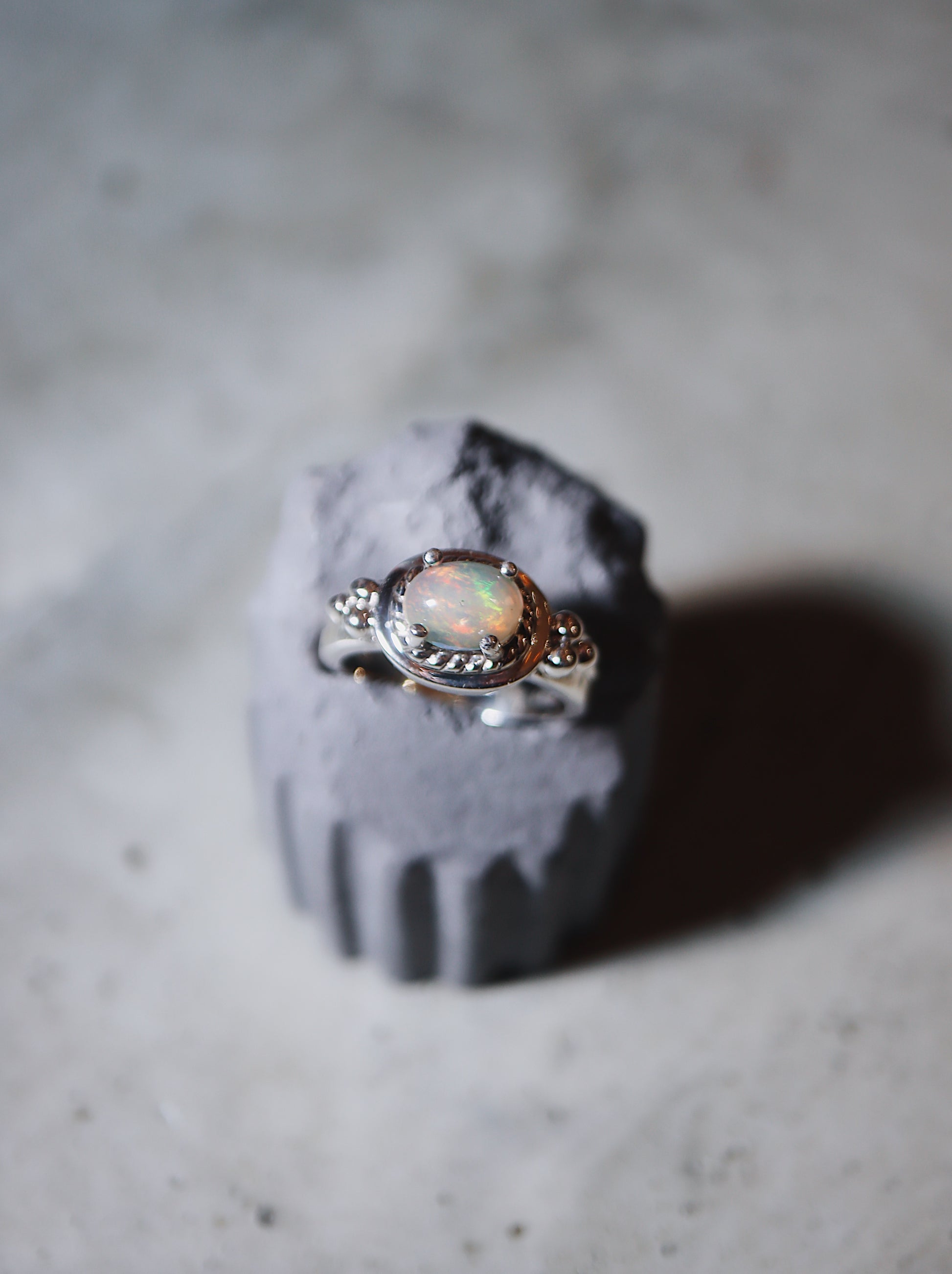 Ethiopian Opal silver925 ring