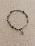 Polaris Beaded Stainless Steel Bracelet