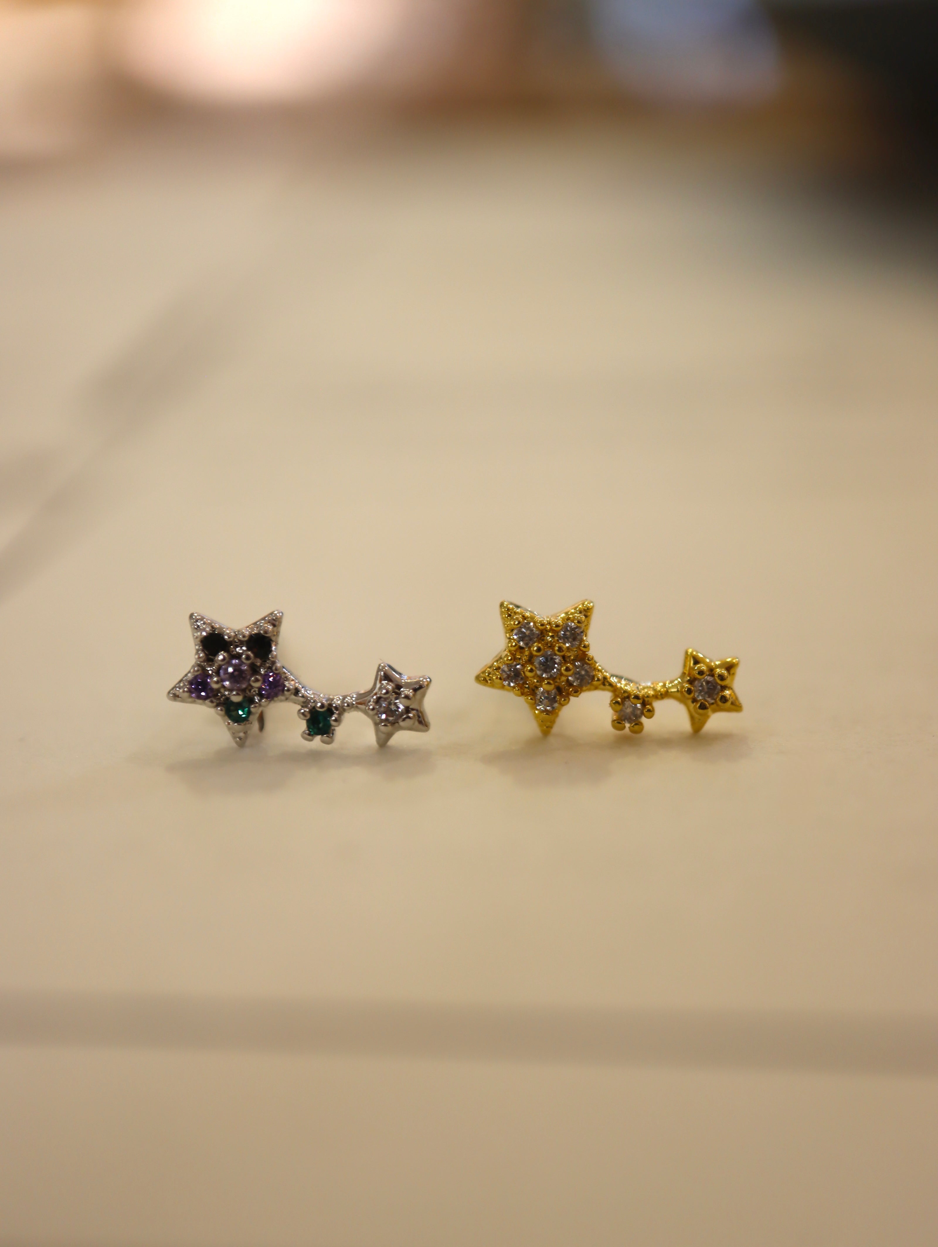 Stella Cluster Surgical Steel Piercing Stud Earring (1pc)