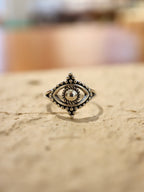 Mystic Evil Eye 925 Silver Ring