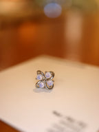 Opaline Blossom Stud Piercing Surgical Steel Earring (1pc)