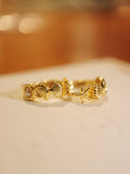 The Shell & Sphere Hoop Earrings