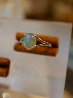 Ethiopian Opal 925 silver ring