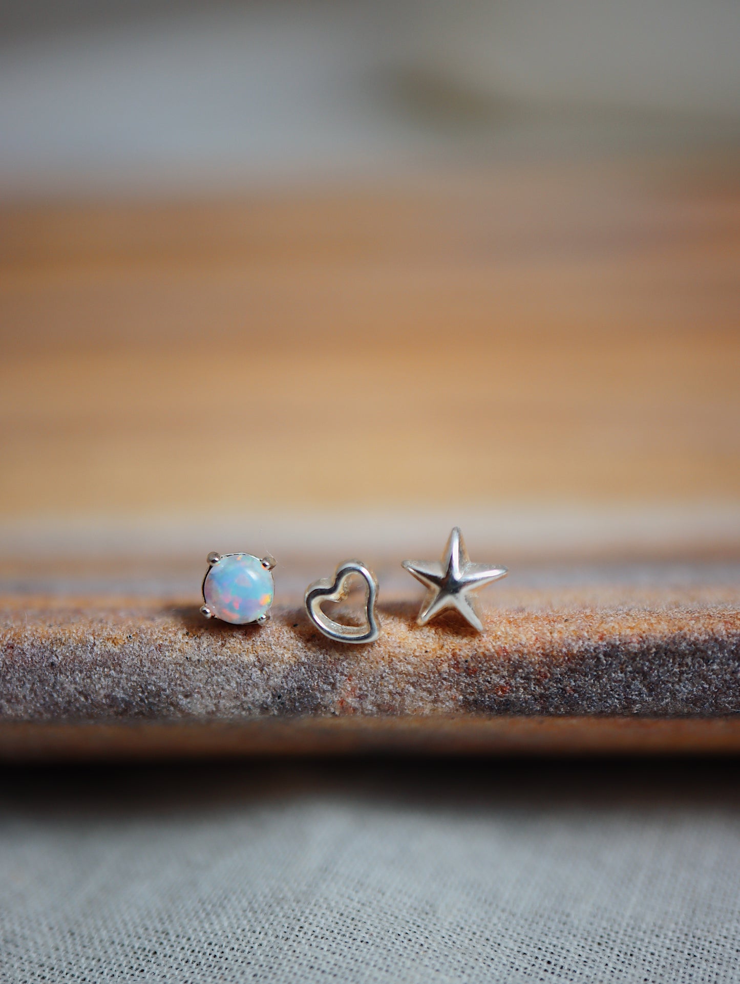 Mini star stud s925 earrings