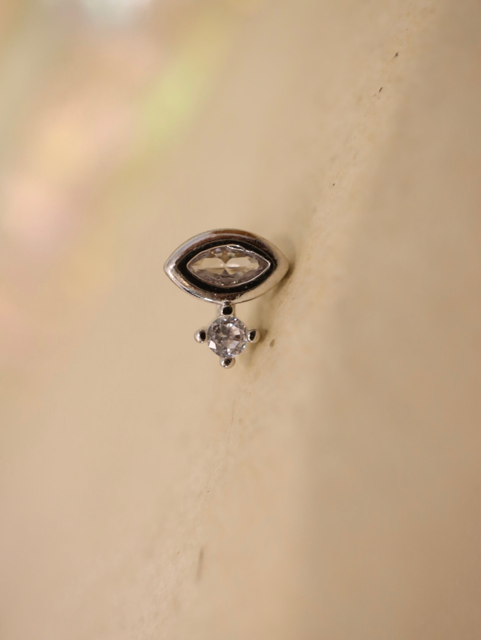 Whisper stud earrings