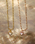 Aura Heart Chain 925 silver Bracelet