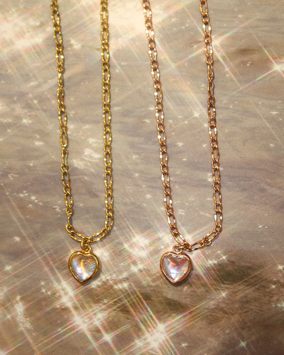 Aura Heart Chain 925 silver Bracelet