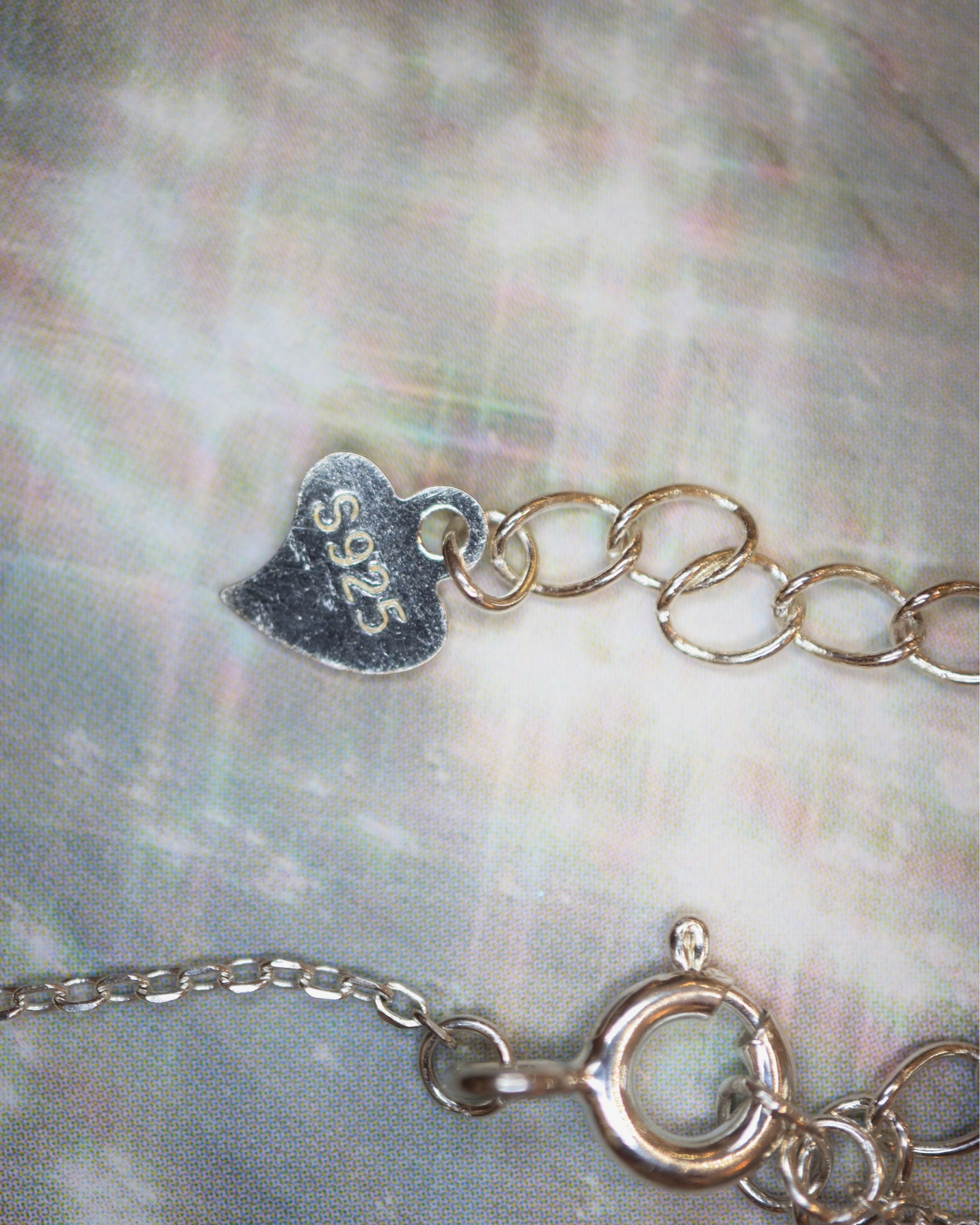 Lucent Crescent 925 Silver Necklace