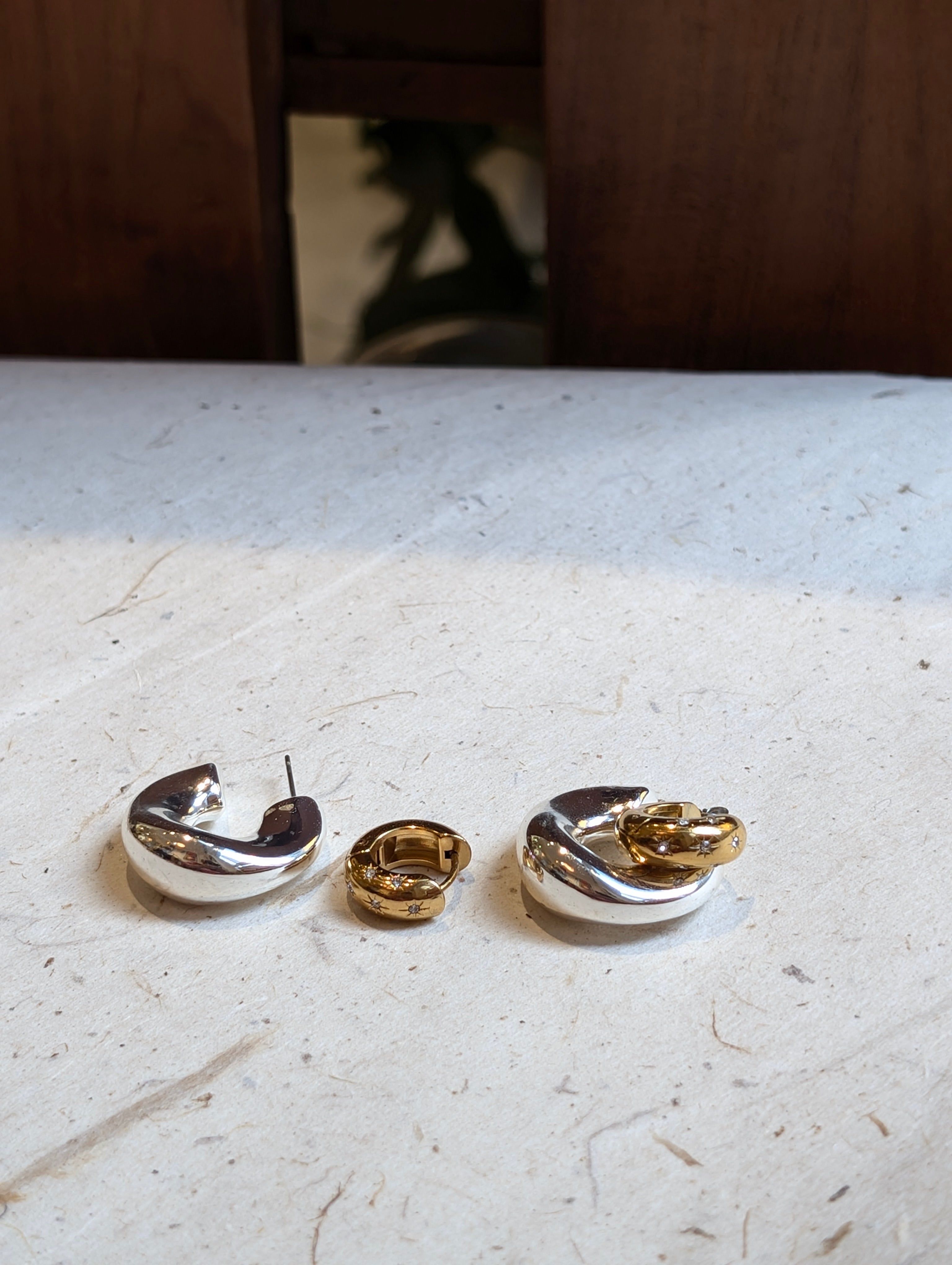 Classic Bold Hoop Earrings