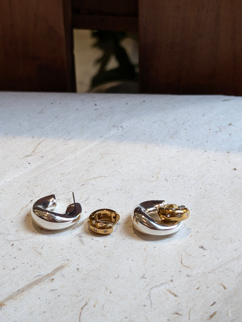 Classic Bold Hoop Earrings