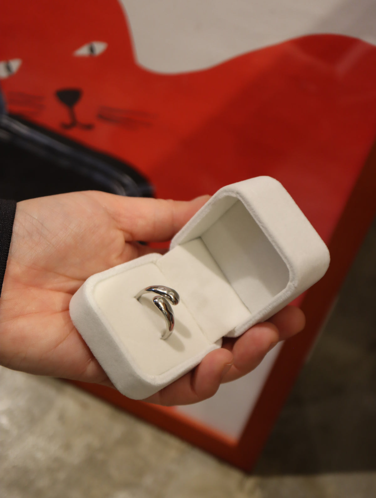Soft touch gift box