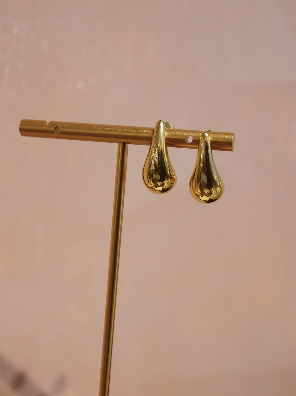 Molten Stainless Steel Earrings