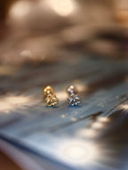 Lattice Mini Stud Surgical Steel Piercing (1pc)