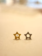 Star stud surgical steel Piercing earring