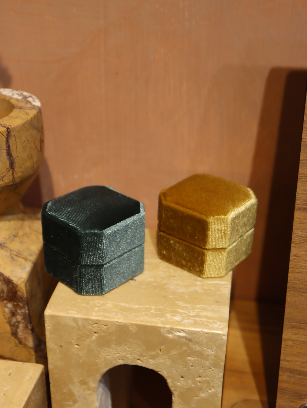 Jewelry velvet gift box