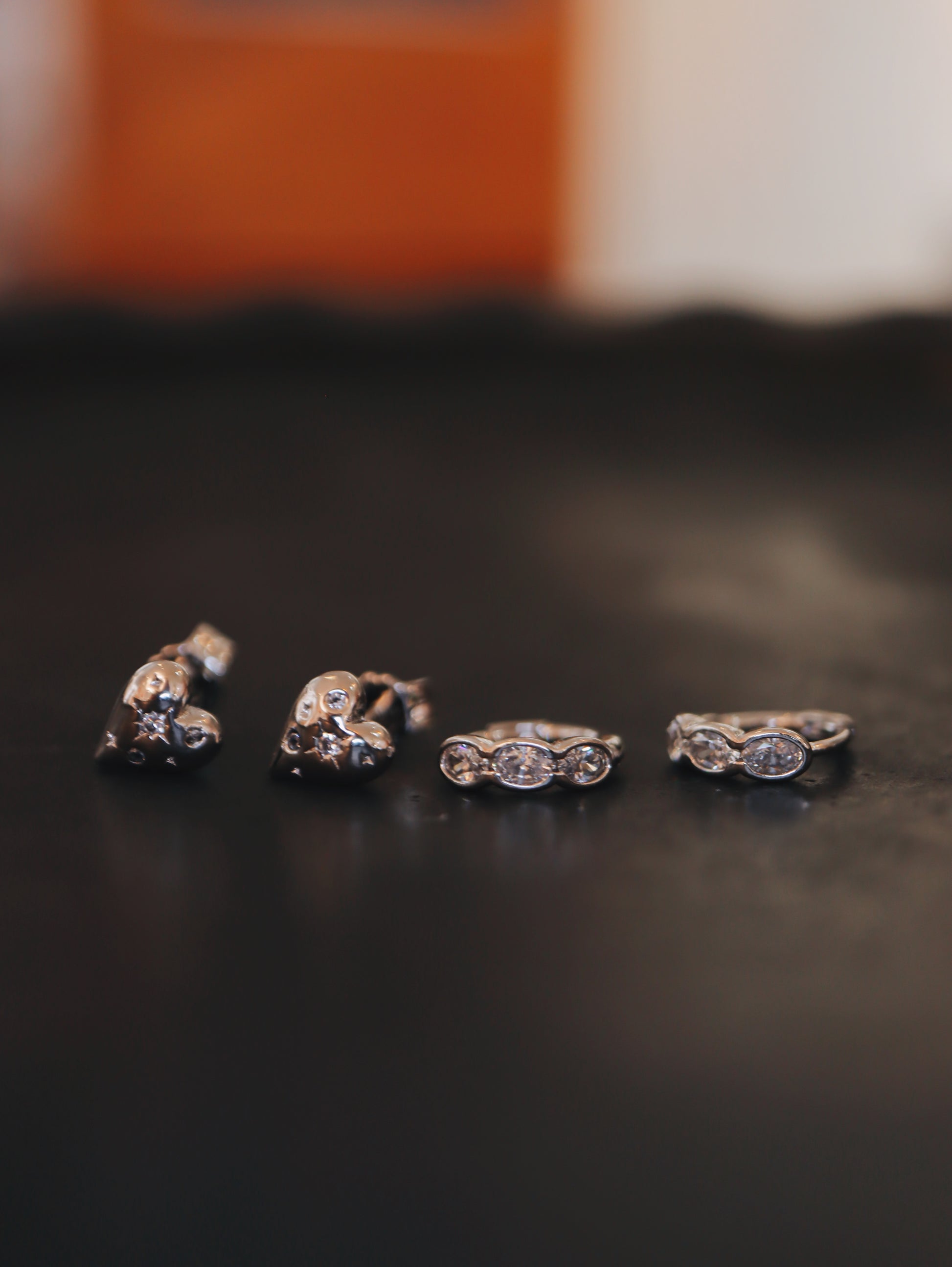 Lumina Trio Silver925 earrings