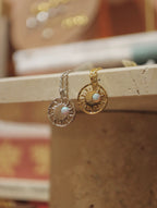 Celestial Eclipse Pendant Necklace