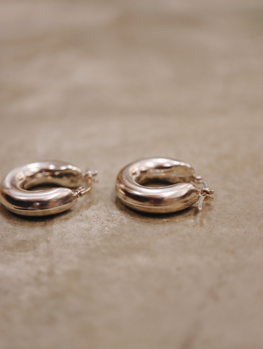 Pure Hoop Silver925 earrings