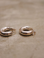 Pure Hoop Silver925 earrings